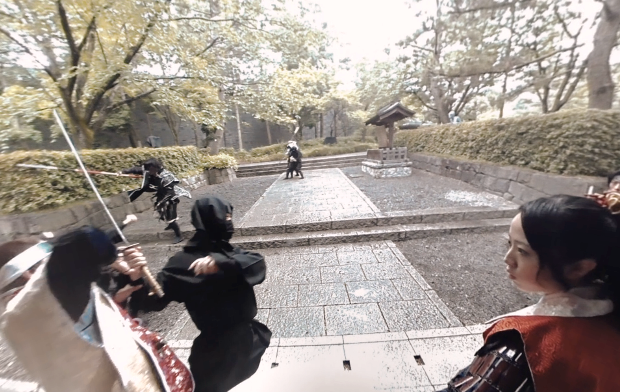 忍者をかわして姫と逃げろ！行田市のPR動画で360度パノラマVRを体感せよ！